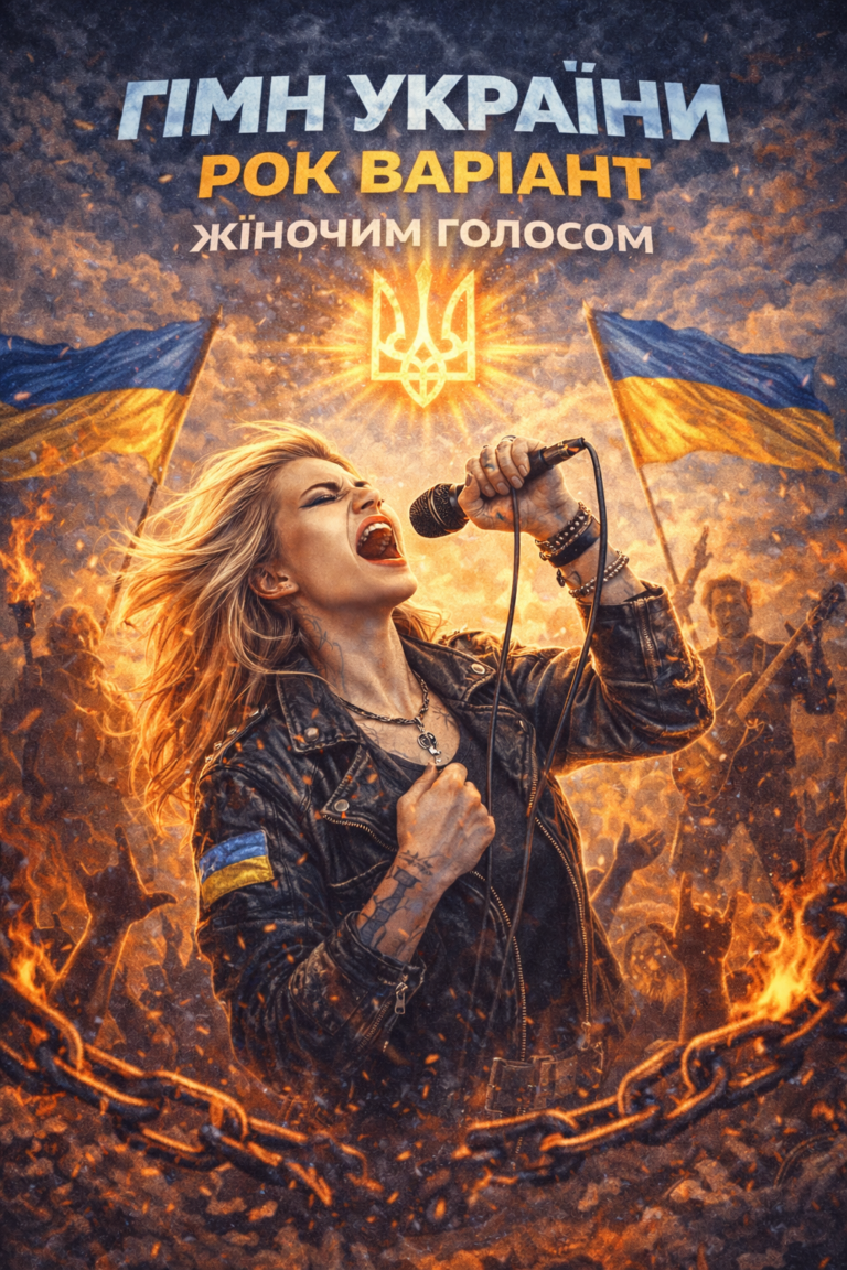 Гімн України рок підхід жіночим голосом