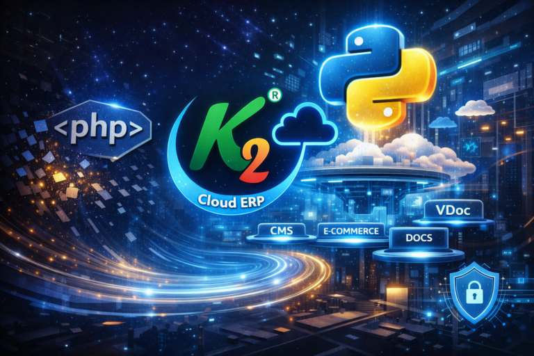 K2 ERP переходить на Python та припиняє підйом PHP-продуктів