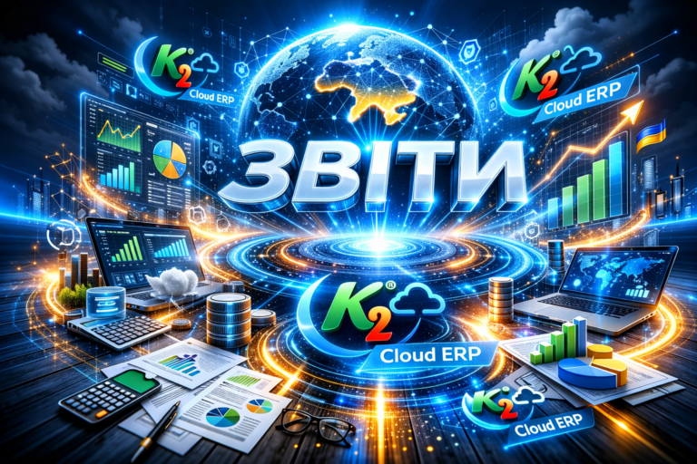 Звіти в K2 ERP — спробуйте K2 ERP безкоштовно в хмарі: Звіти в K2 ERP