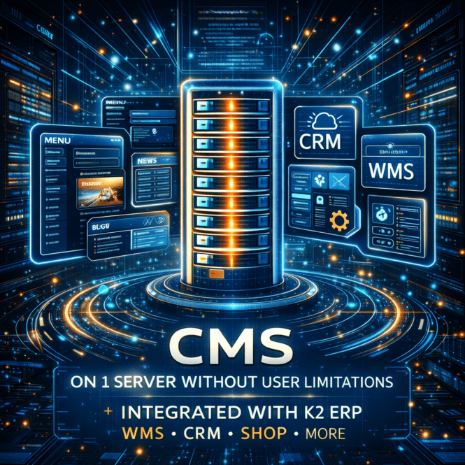 CMS — модуль K2 ERP для вашого бізнесу: CMS 1 cms