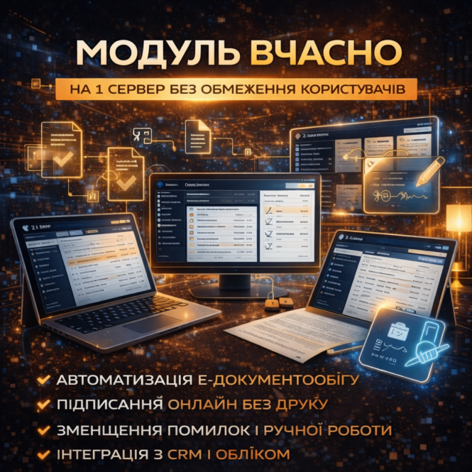 Модуль Вчасно — модуль K2 ERP для вашого бізнесу: Розділ системи Вчасно 1 Вчасно