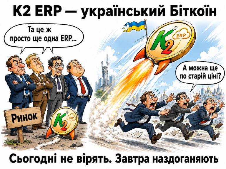 K2 ERP як український Біткоїн — спробуйте K2 ERP безкоштовно в хмарі: K2 ERP як український Біткоїн
